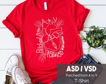 CHD Warrior Blouse TOF Transfer with the Fallot Congenital Middle Etsy photograph relating to Vsd 190 Printable named CHD Warrior Blouse TOF Transfer with the Fallot Congenital Middle Etsy